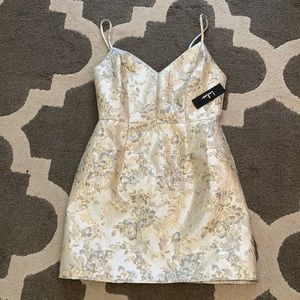 Lulu’s Metallic mini dress